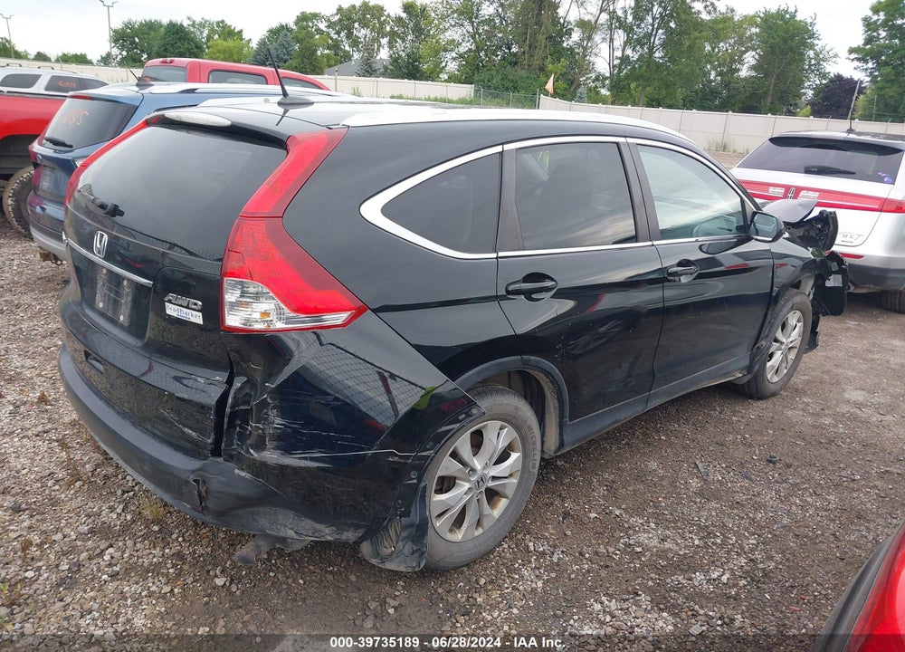 2013 HONDA CR-V EX-L VIN: 5J6RM4H72DL000715