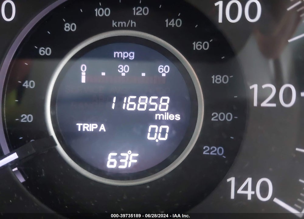 2013 HONDA CR-V EX-L VIN: 5J6RM4H72DL000715