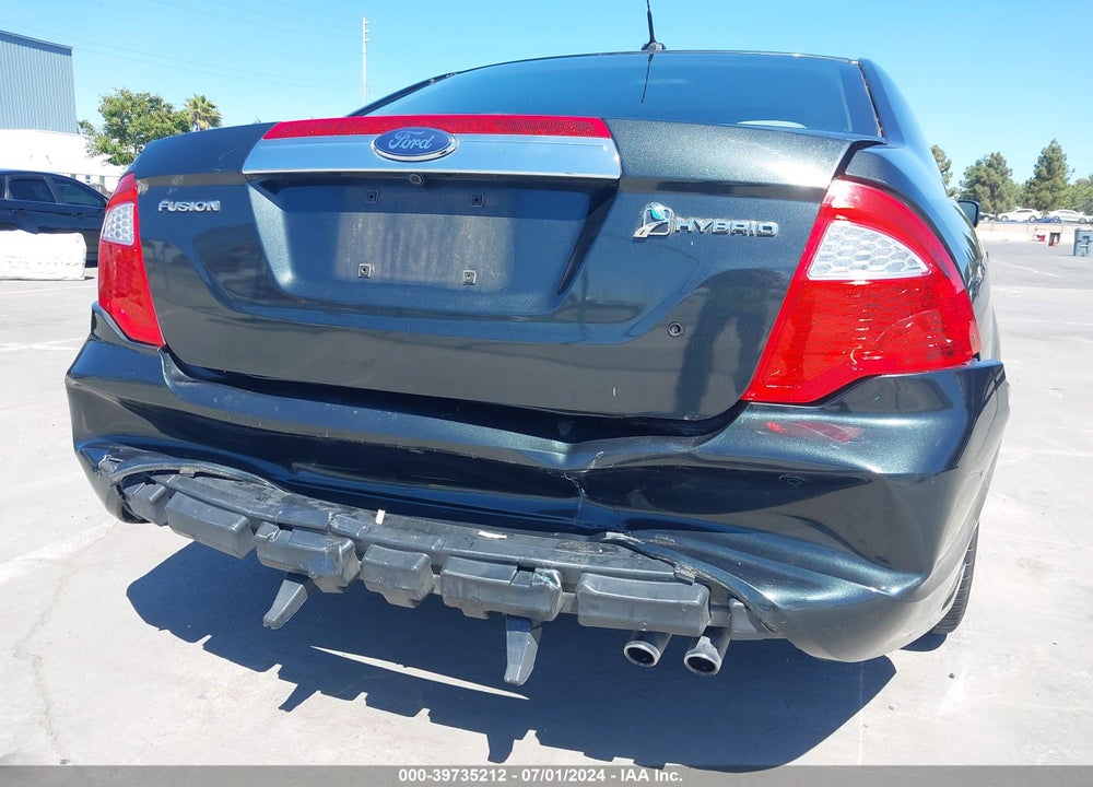 2010 FORD FUSION HYBRID VIN: 3FADP0L37AR185500