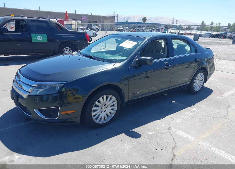 2010 FORD FUSION HYBRID VIN: 3FADP0L37AR185500