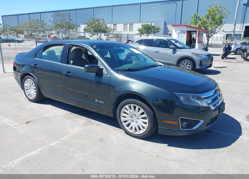 2010 FORD FUSION HYBRID VIN: 3FADP0L37AR185500