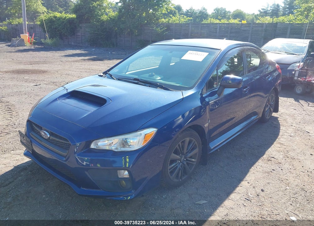 2017 SUBARU WRX VIN: JF1VA1B69H9800786