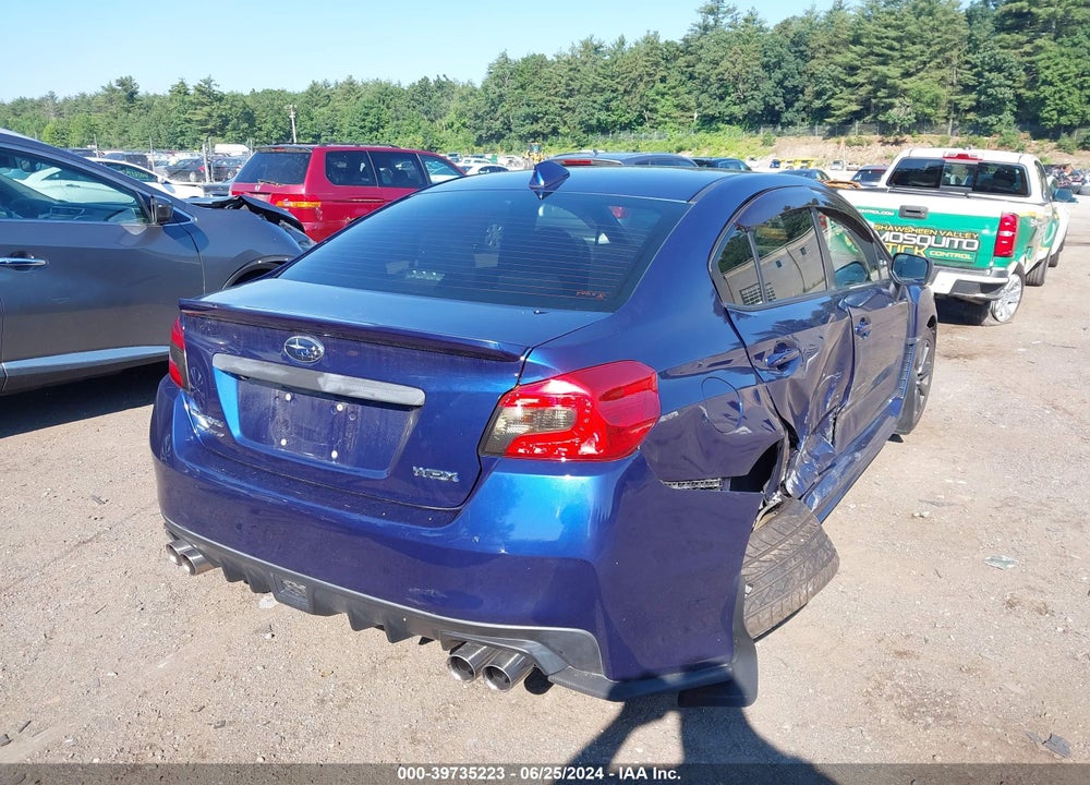 2017 SUBARU WRX VIN: JF1VA1B69H9800786