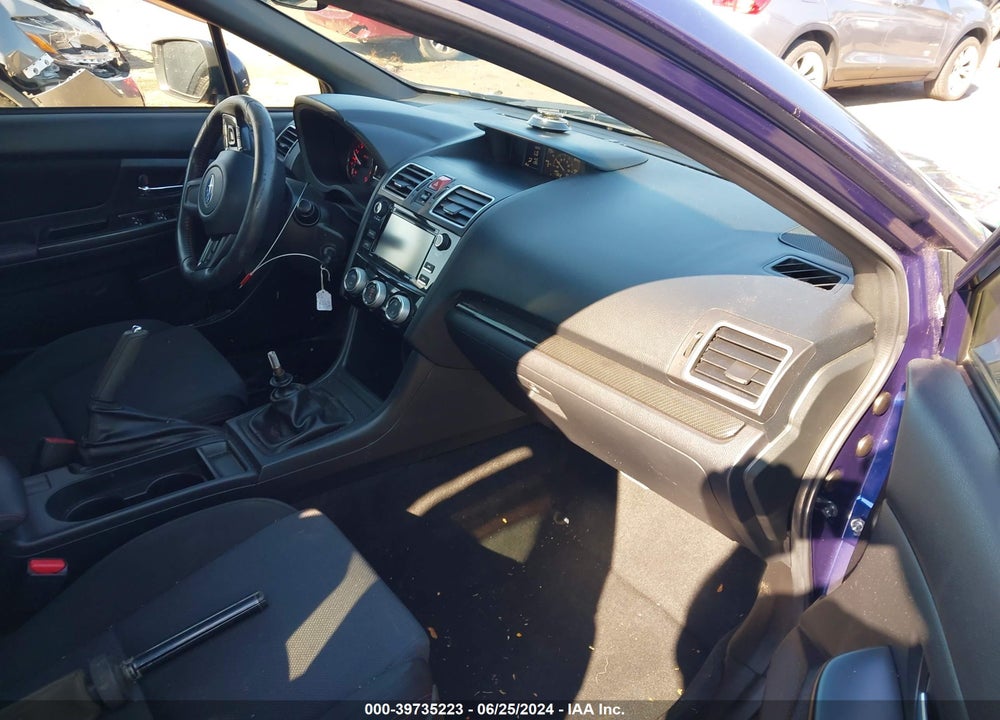 2017 SUBARU WRX VIN: JF1VA1B69H9800786