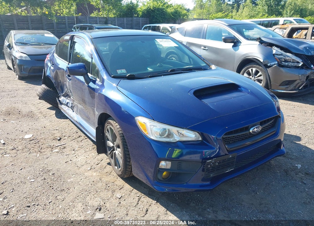 2017 SUBARU WRX VIN: JF1VA1B69H9800786