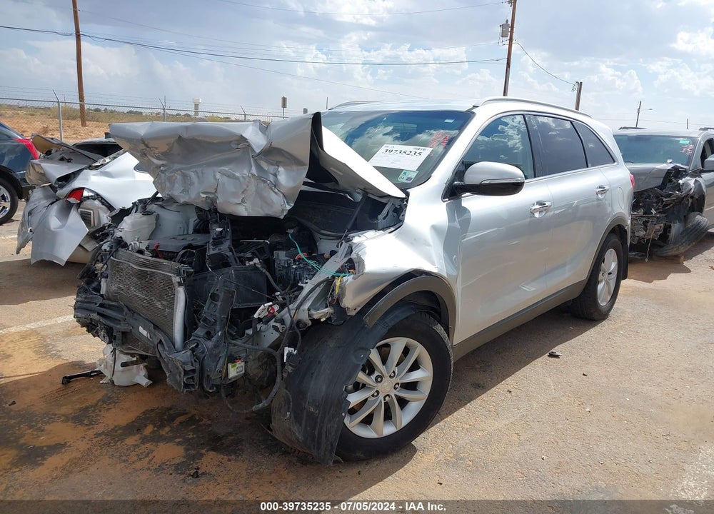 2017 KIA SORENTO 2.4L LX VIN: 5XYPG4A39HG245587