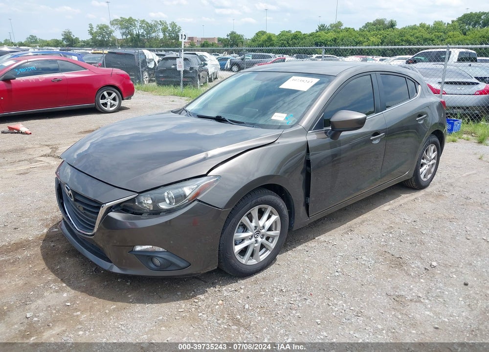 2015 MAZDA 3 I GRAND TOURING VIN: JM1BM1M74F1239564