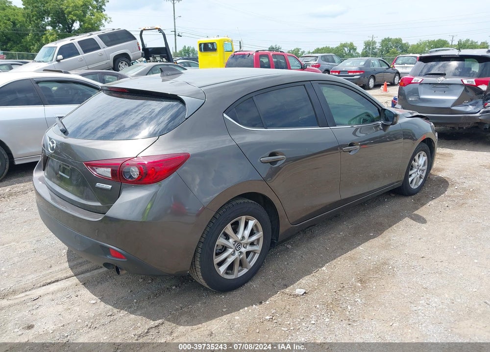 2015 MAZDA 3 I GRAND TOURING VIN: JM1BM1M74F1239564