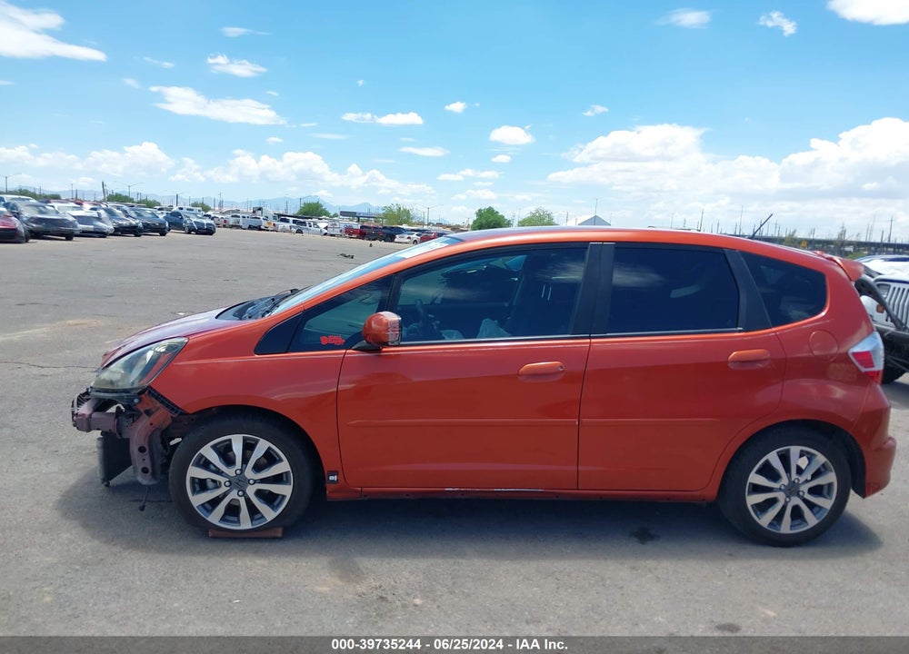 2012 HONDA FIT SPORT VIN: JHMGE8H51CC038448