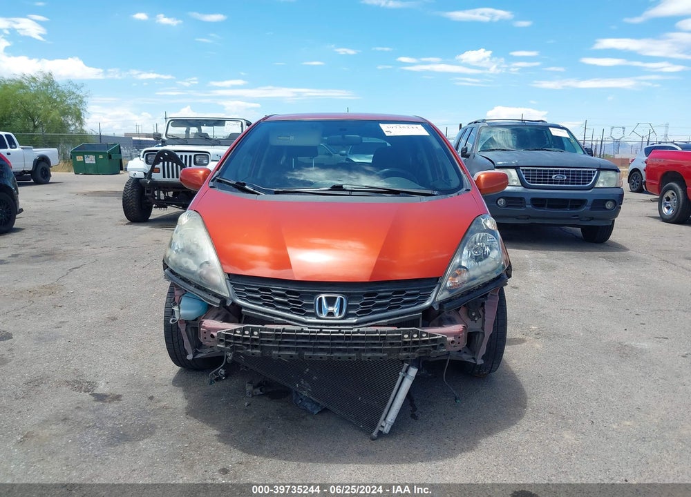 2012 HONDA FIT SPORT VIN: JHMGE8H51CC038448