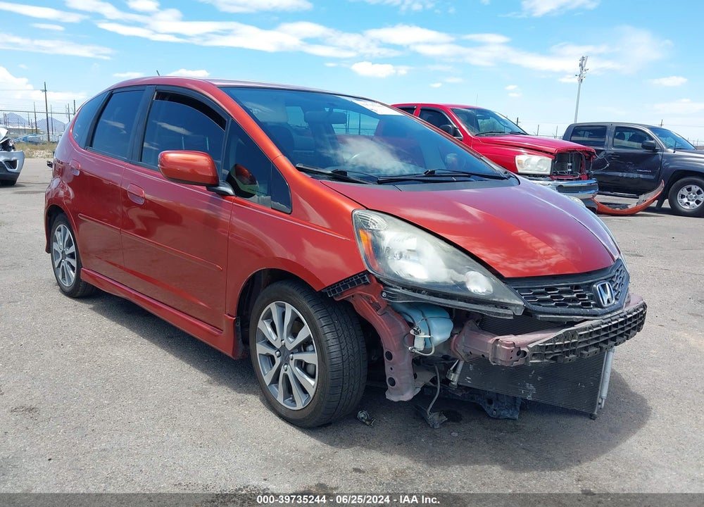 2012 HONDA FIT SPORT VIN: JHMGE8H51CC038448