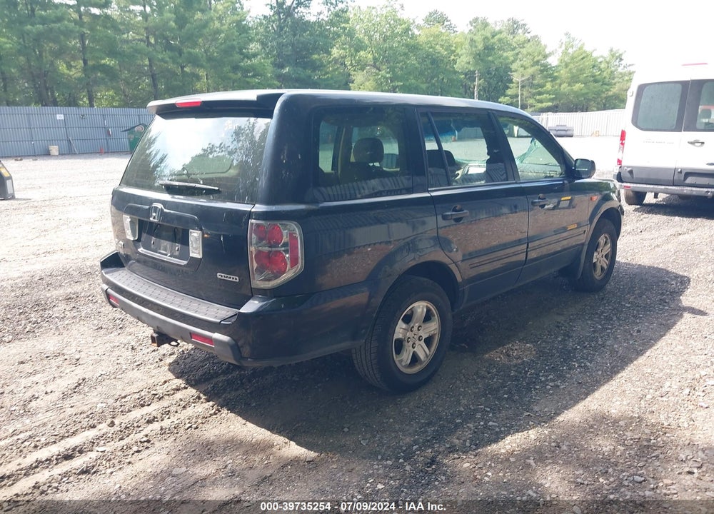 2006 HONDA PILOT LX VIN: 2HKYF18106H548810