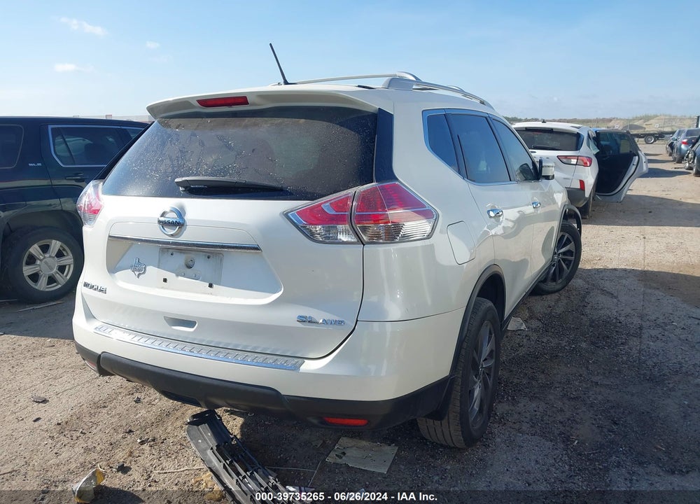 2016 NISSAN ROGUE SL VIN: 5N1AT2MV7GC812476