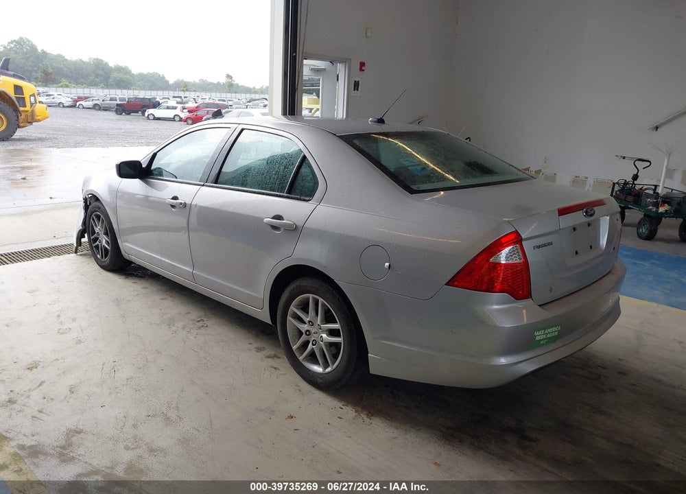 2010 FORD FUSION S VIN: 3FAHP0GA0AR262377