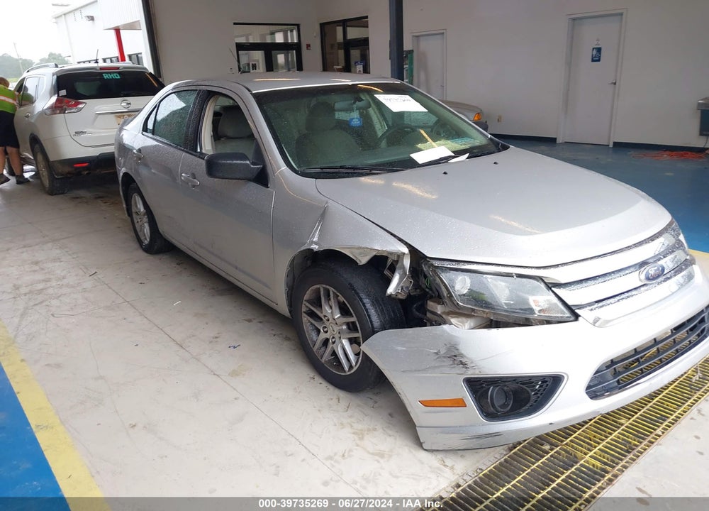 2010 FORD FUSION S VIN: 3FAHP0GA0AR262377