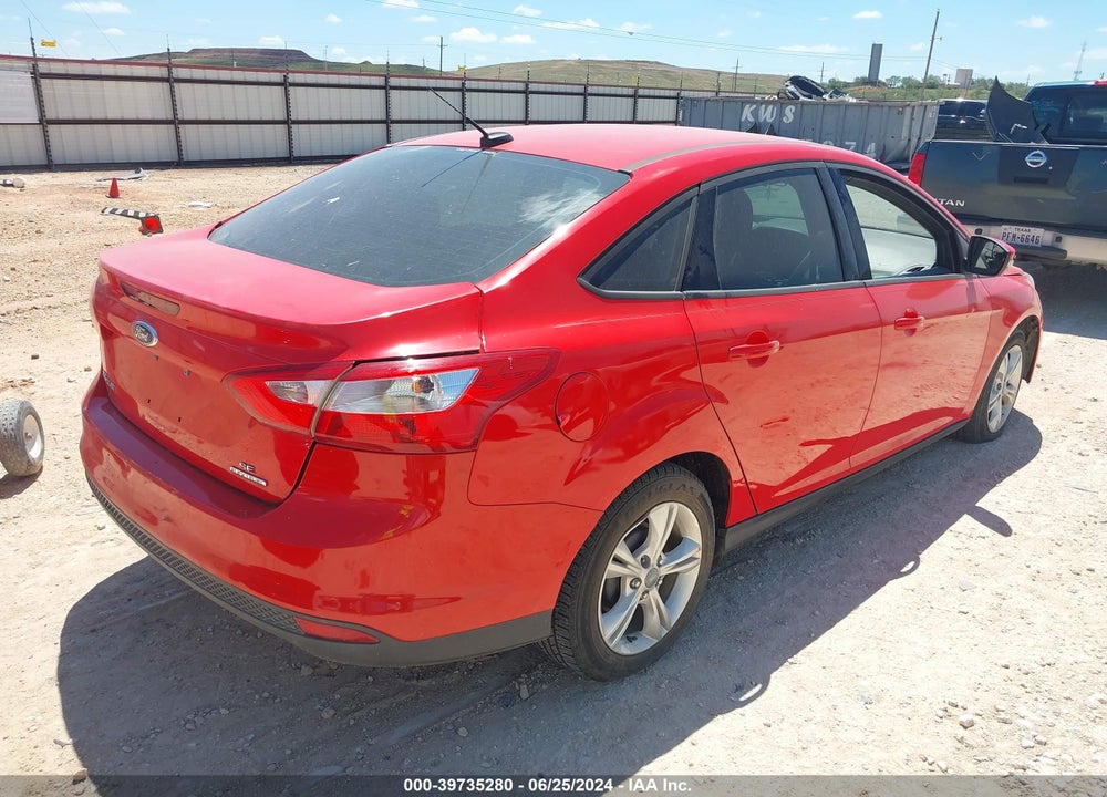 2013 FORD FOCUS SE VIN: 1FADP3F21DL284093