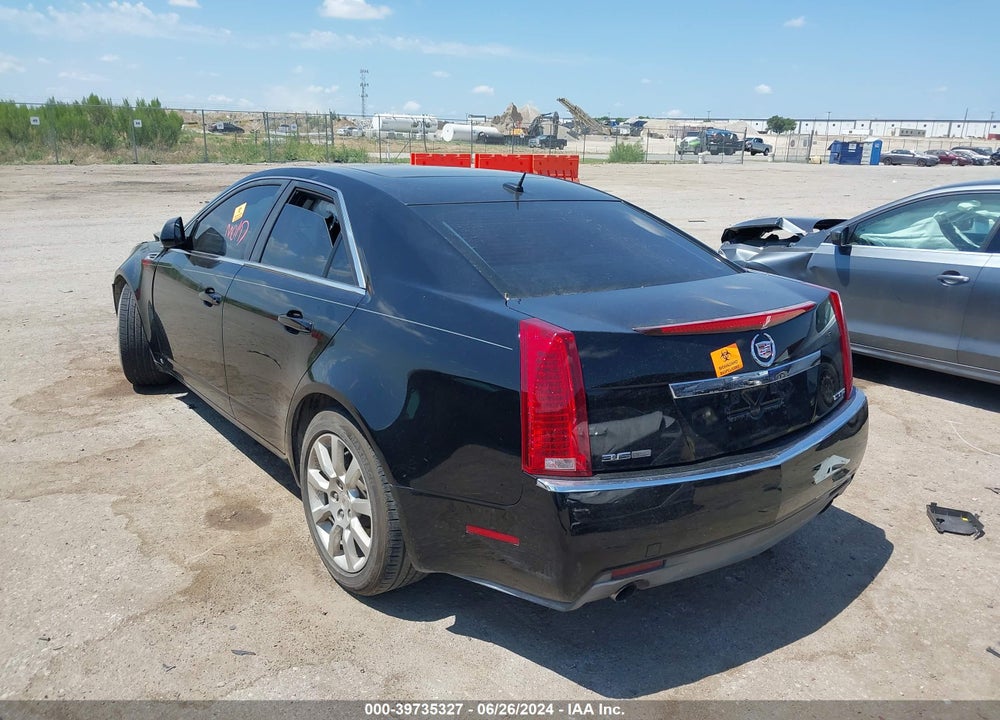 2008 CADILLAC CTS STANDARD VIN: 1G6DR57V980198596