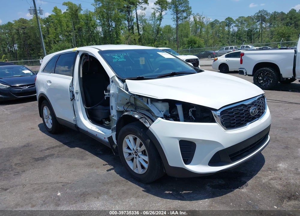 2019 KIA SORENTO 3.3L LX VIN: 5XYPG4A54KG497594