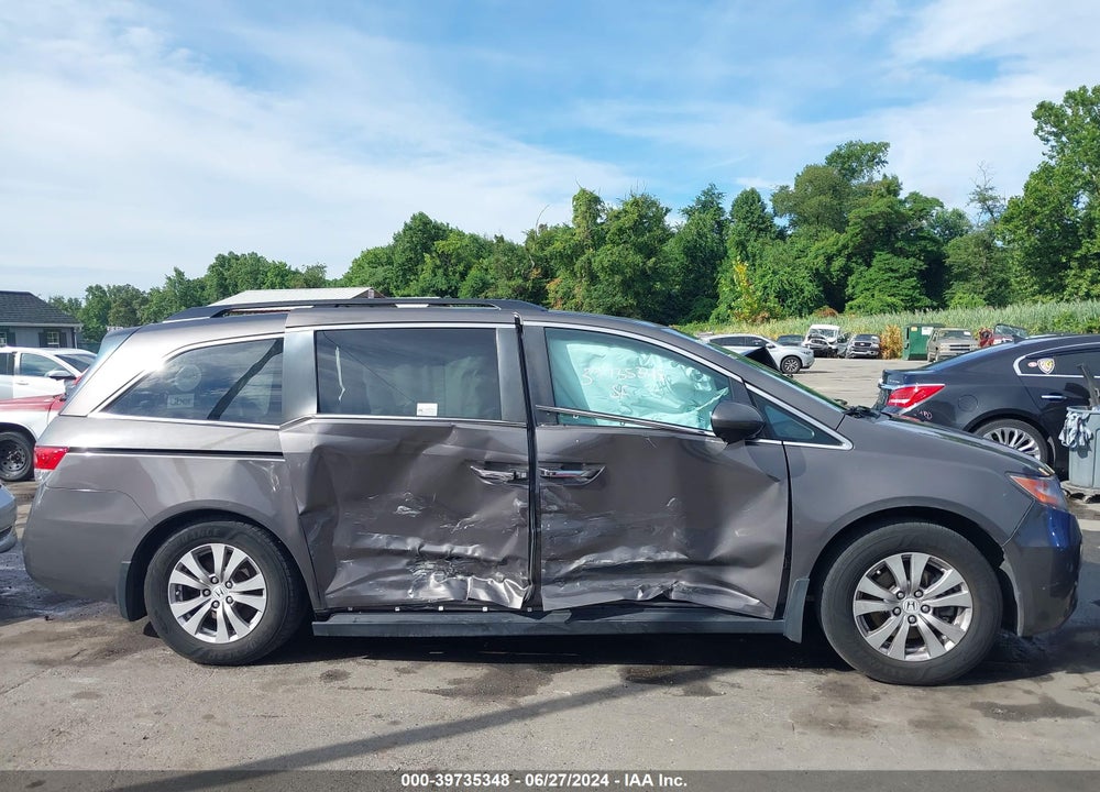 2016 HONDA ODYSSEY EX-L VIN: 5FNRL5H62GB022372