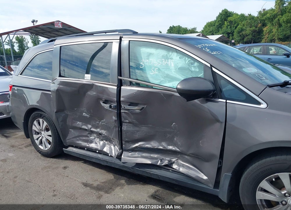 2016 HONDA ODYSSEY EX-L VIN: 5FNRL5H62GB022372