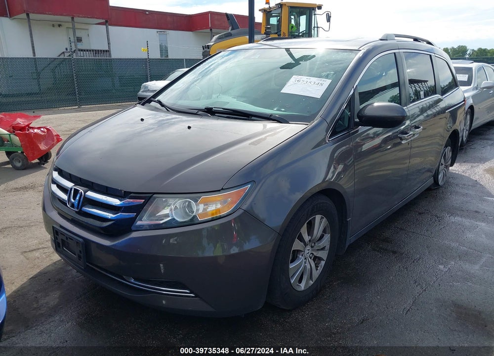 2016 HONDA ODYSSEY EX-L VIN: 5FNRL5H62GB022372