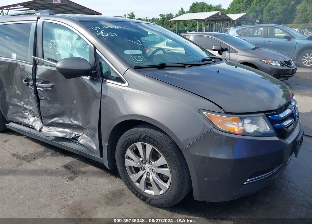 2016 HONDA ODYSSEY EX-L VIN: 5FNRL5H62GB022372