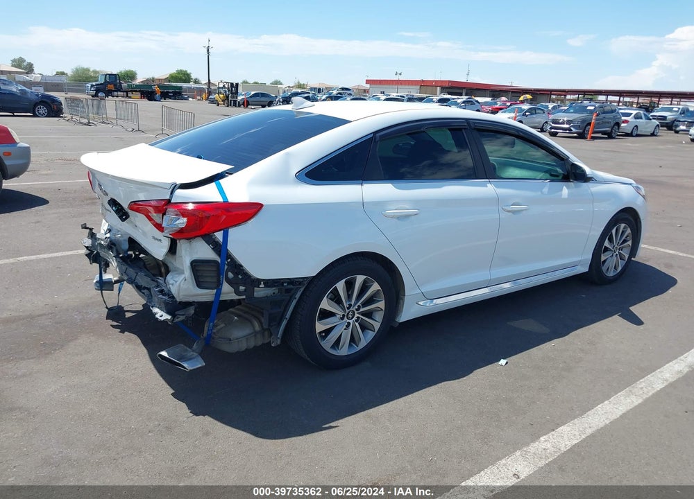 2015 HYUNDAI SONATA SPORT VIN: 5NPE34AF5FH081354