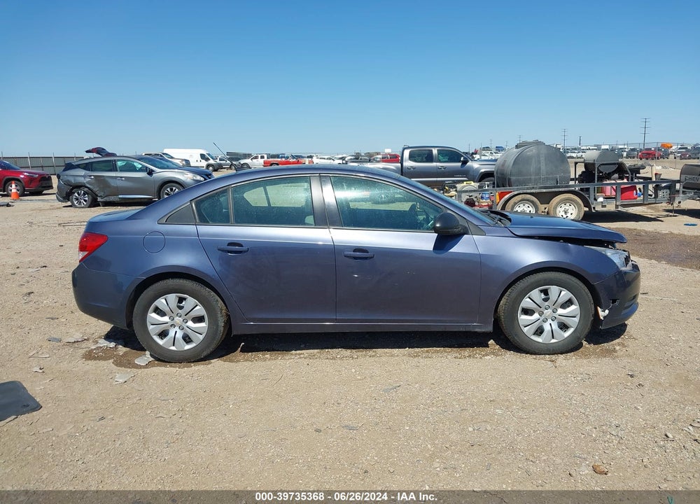 2013 CHEVROLET CRUZE LS AUTO VIN: 1G1PA5SH9D7150822