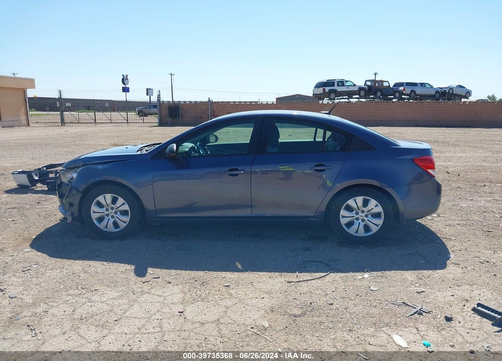 2013 CHEVROLET CRUZE LS AUTO VIN: 1G1PA5SH9D7150822