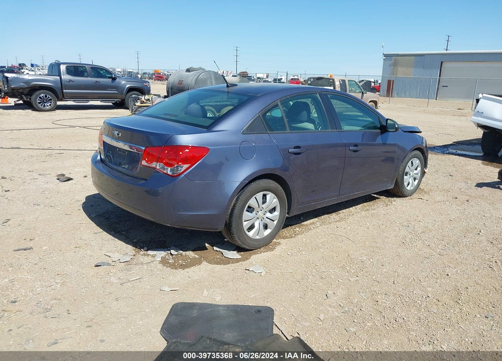 2013 CHEVROLET CRUZE LS AUTO VIN: 1G1PA5SH9D7150822