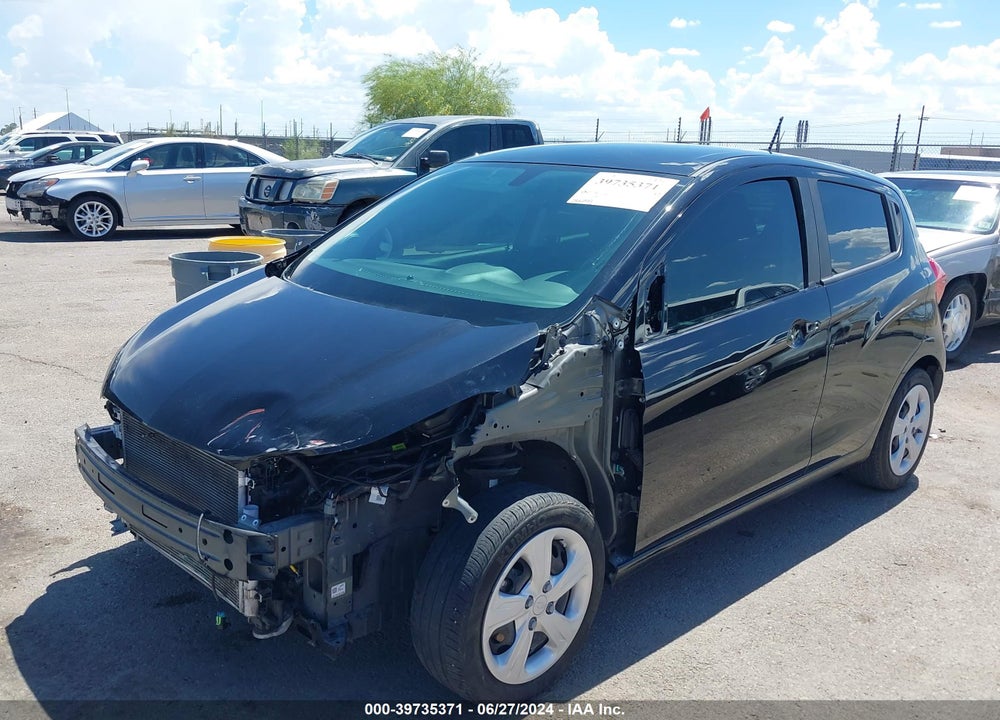 2022 CHEVROLET SPARK FWD LS AUTOMATIC VIN: KL8CB6SA6NC030828