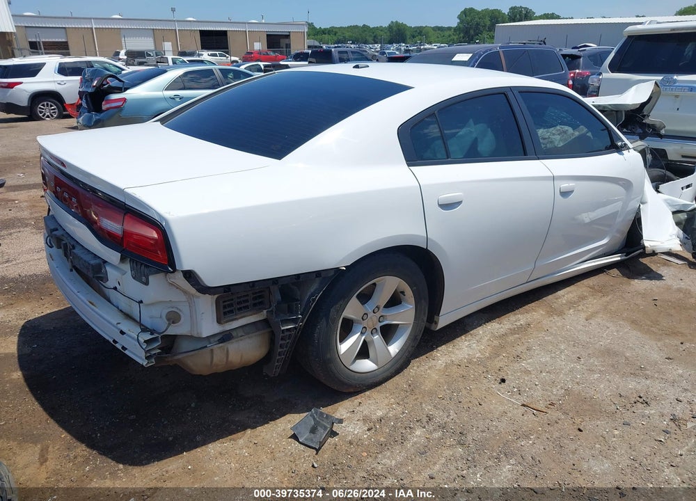 2013 DODGE CHARGER SE VIN: 2C3CDXBG4DH612857