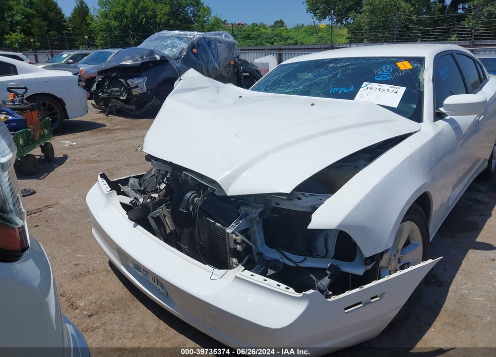 2013 DODGE CHARGER SE VIN: 2C3CDXBG4DH612857