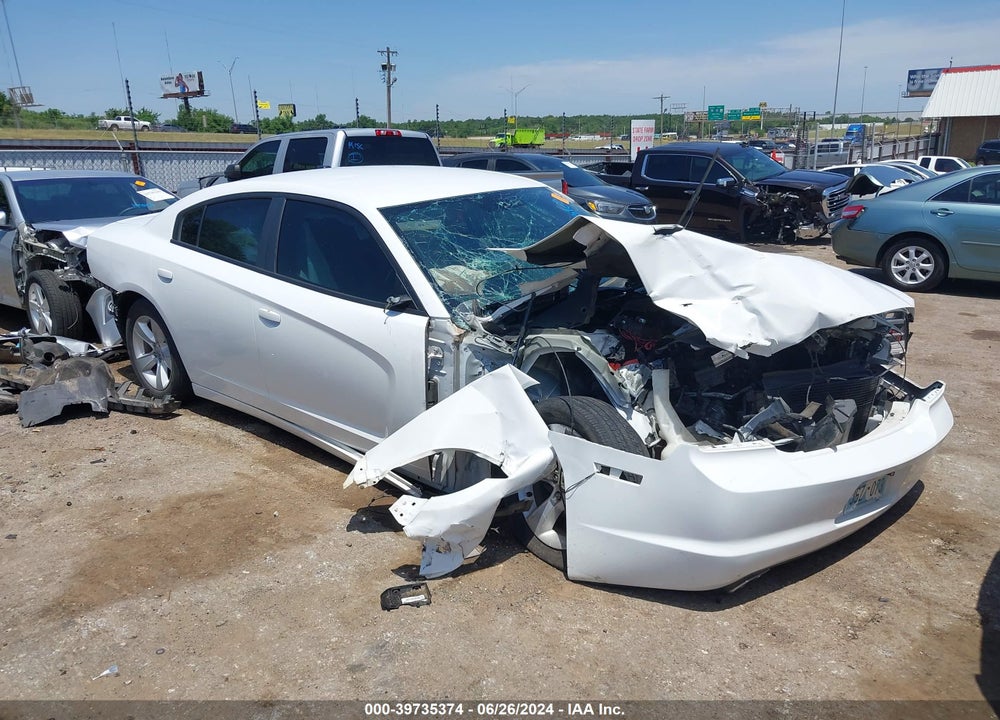 2013 DODGE CHARGER SE VIN: 2C3CDXBG4DH612857