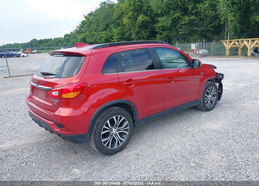 2018 MITSUBISHI OUTLANDER SPORT 2.4 SEL VIN: JA4AP4AW6JZ034042