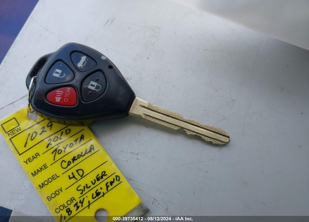 2010 TOYOTA COROLLA VIN: 1NXBU4EE9AZ291029