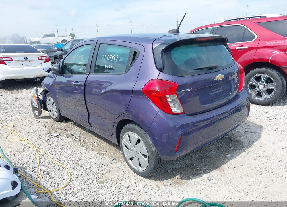 2017 CHEVROLET SPARK LS CVT VIN: KL8CB6SA3HC734621