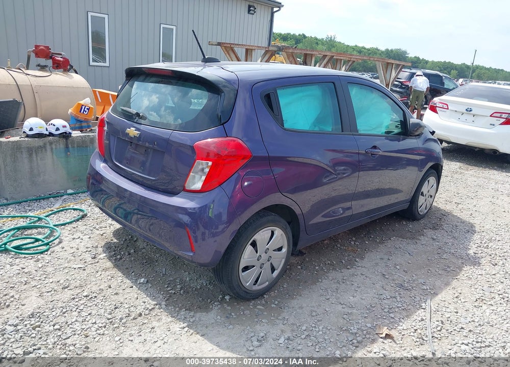 2017 CHEVROLET SPARK LS CVT VIN: KL8CB6SA3HC734621