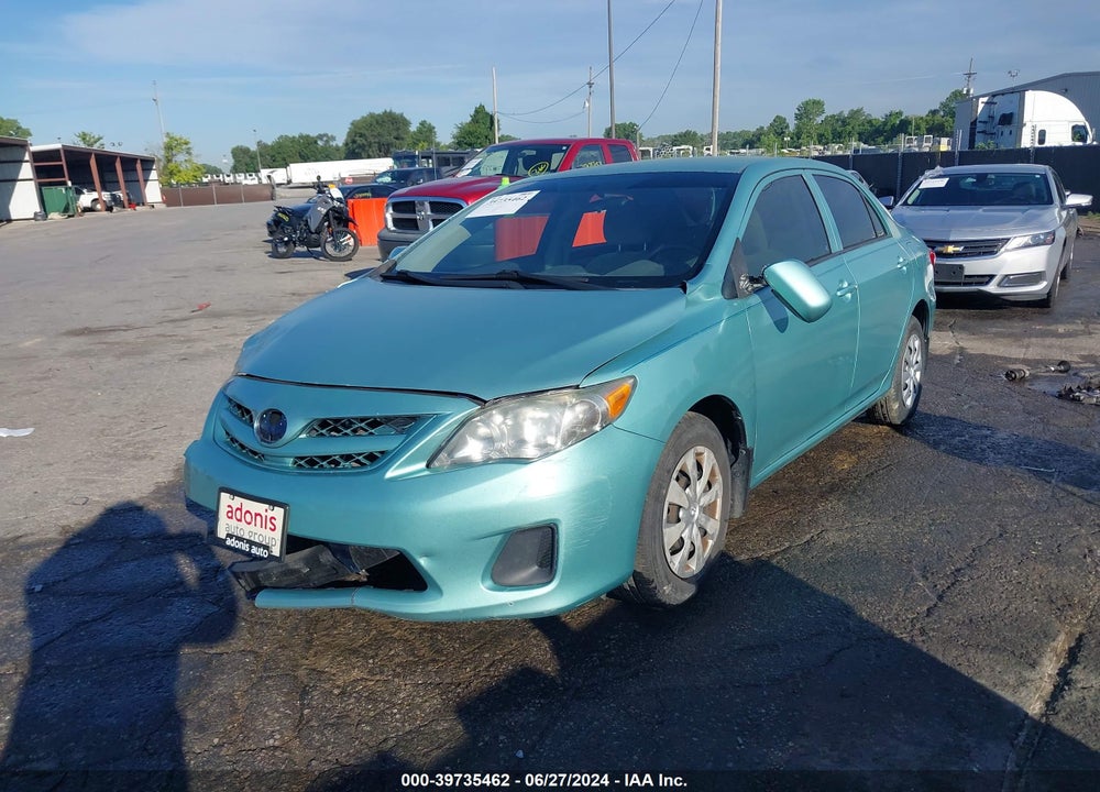 2012 TOYOTA COROLLA L VIN: 5YFBU4EE4CP059586