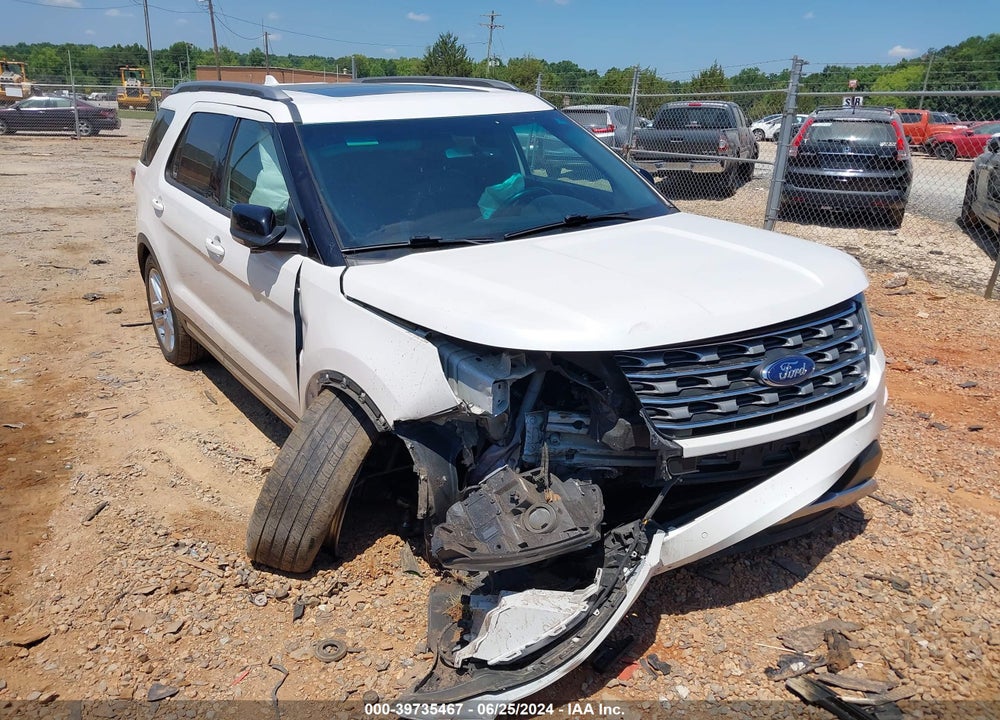 2016 FORD EXPLORER XLT VIN: 1FM5K8D86GGD08902