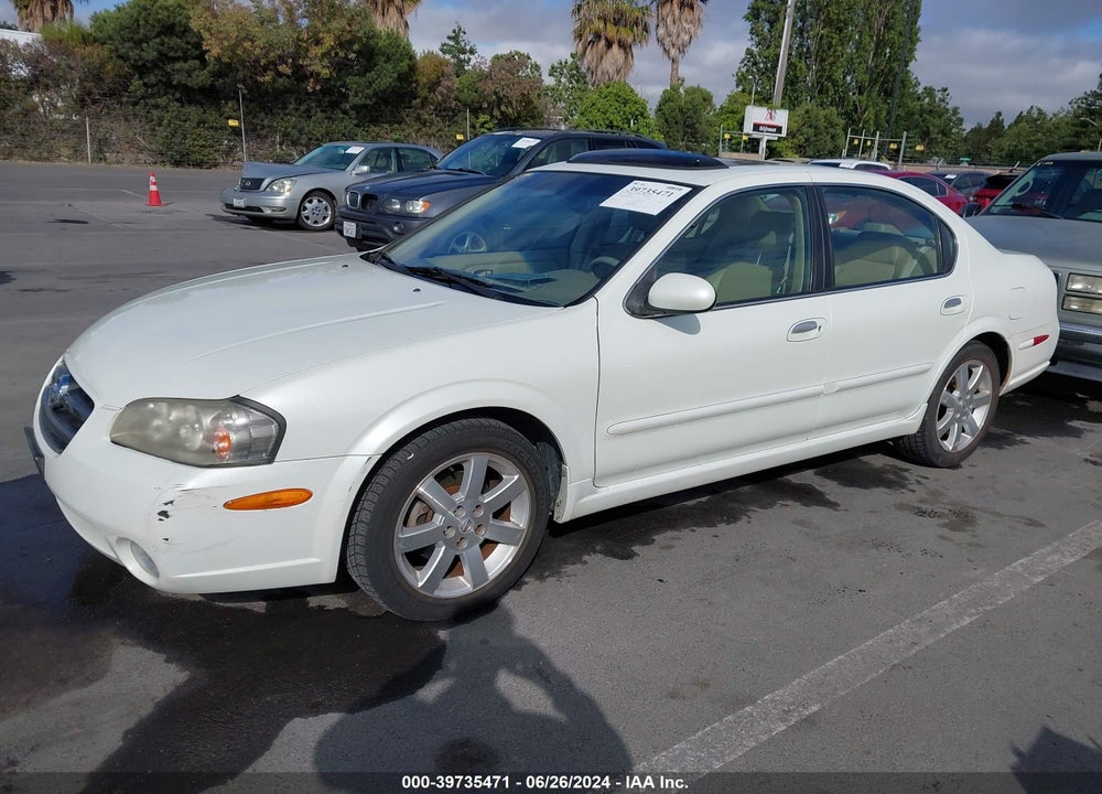 2003 NISSAN MAXIMA GLE VIN: JN1DA31A93T440229