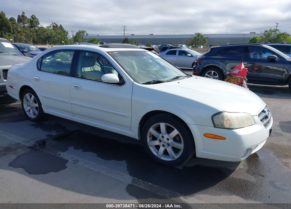 2003 NISSAN MAXIMA GLE VIN: JN1DA31A93T440229