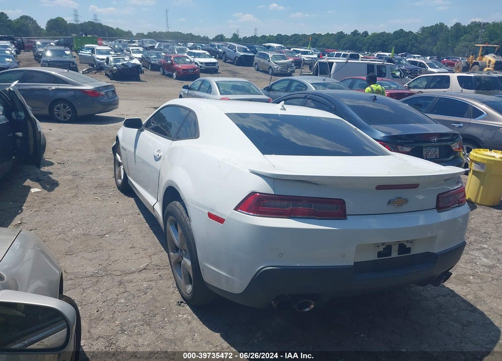 2015 CHEVROLET CAMARO 2LT VIN: 2G1FF1E35F9117159
