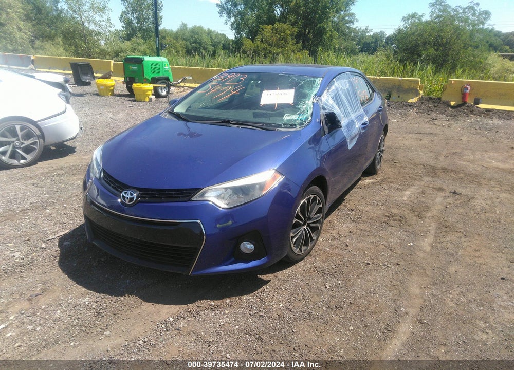 2014 TOYOTA COROLLA S PLUS VIN: 2T1BURHE9EC142085