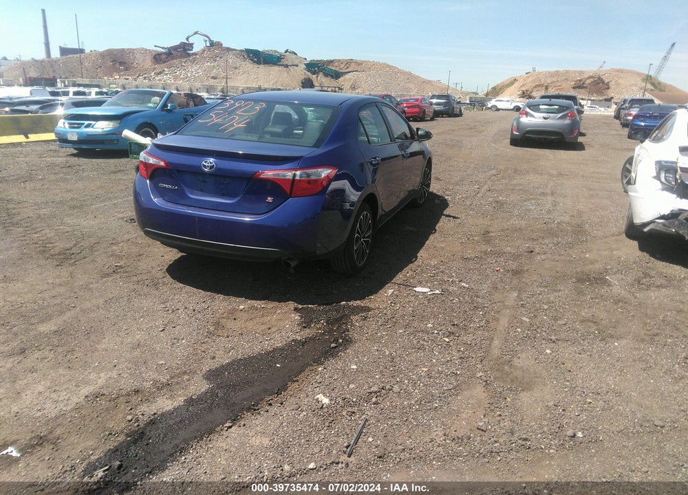 2014 TOYOTA COROLLA S PLUS VIN: 2T1BURHE9EC142085