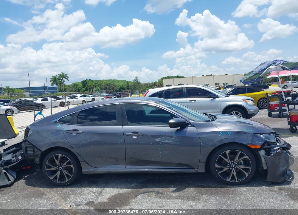 2020 HONDA CIVIC SPORT VIN: 2HGFC2F82LH582517