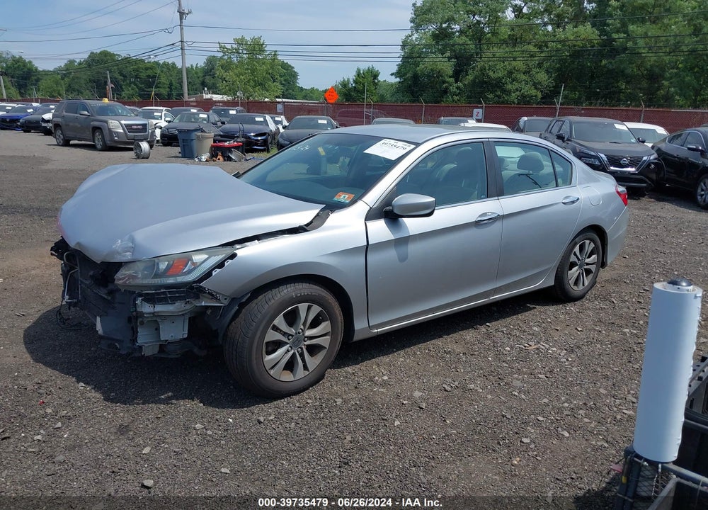 2013 HONDA ACCORD LX VIN: 1HGCR2F3XDA251464