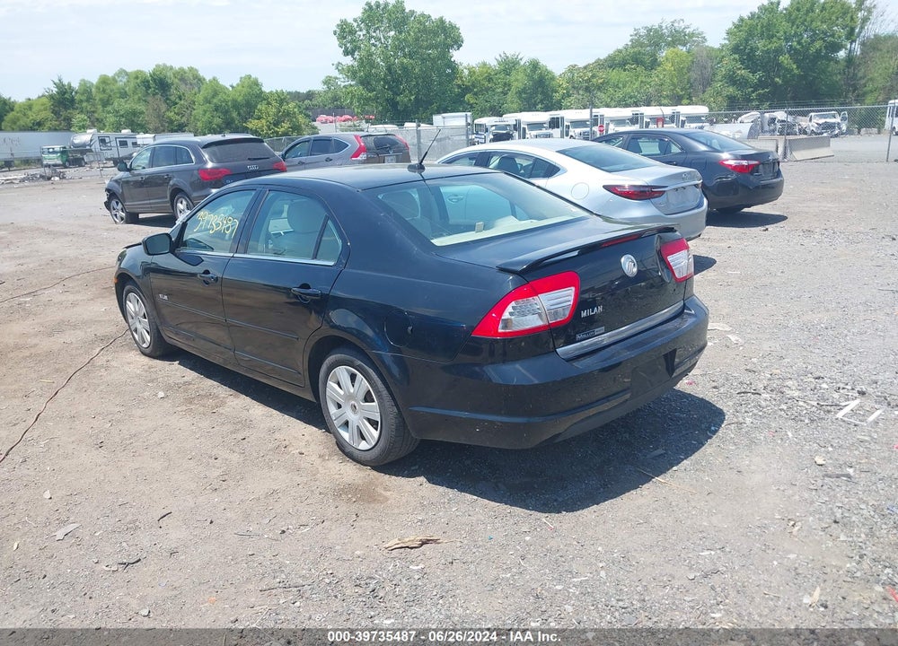 2007 MERCURY MILAN VIN: 3MEHM07Z17R650217