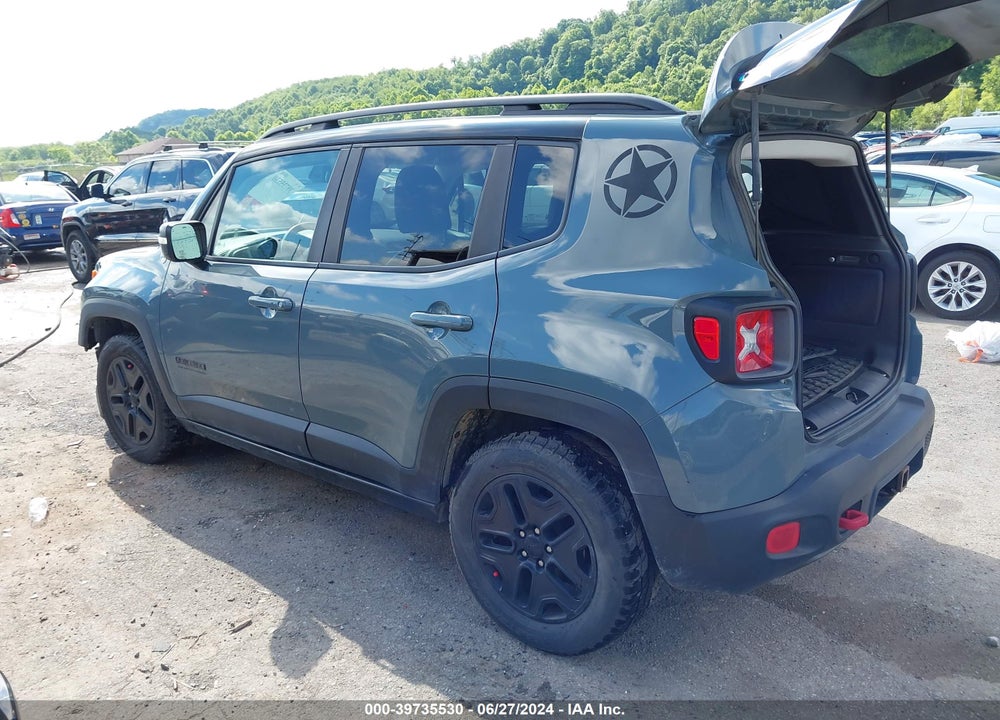 2017 JEEP RENEGADE DESERTHAWK 4X4 VIN: ZACCJBCB9HPE75445