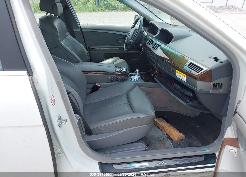 2002 BMW 745LI VIN: WBAGN63442DR07411